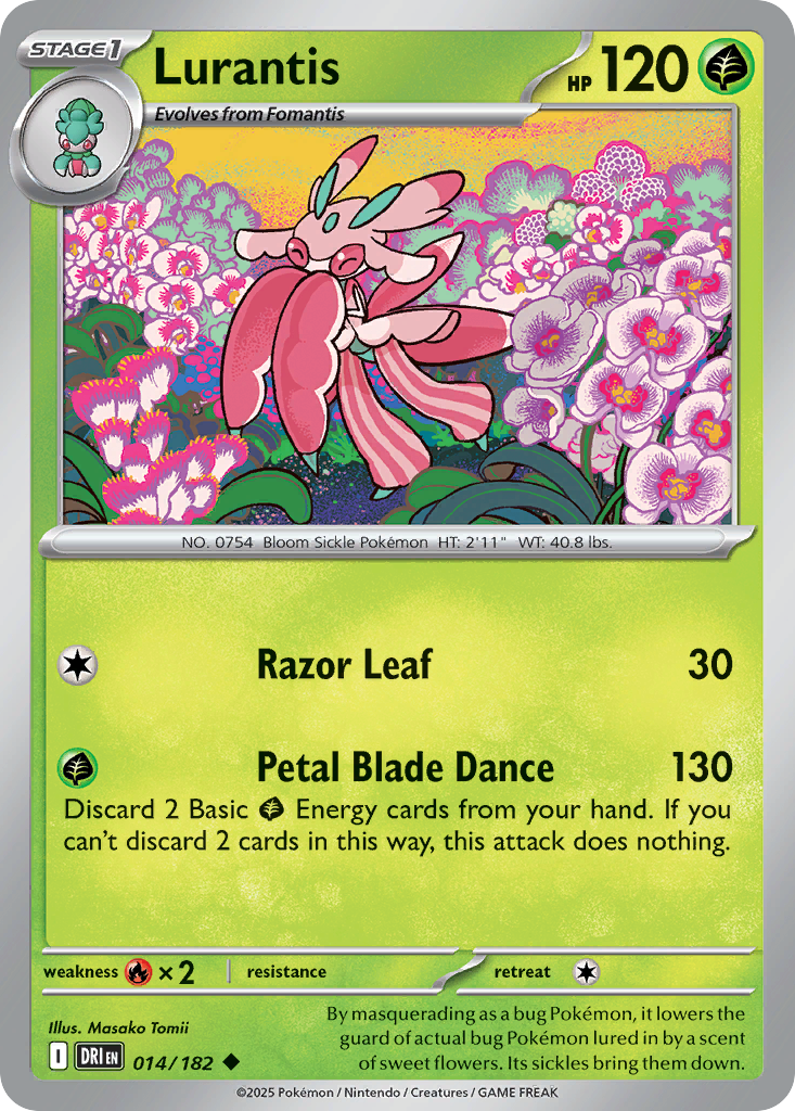 Lurantis 014/182 Uncommon Destined Rivals