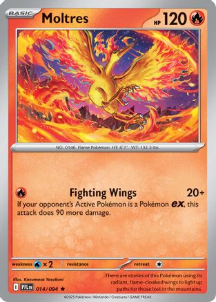 Moltres 014/094 Rare Phantasmal Flames