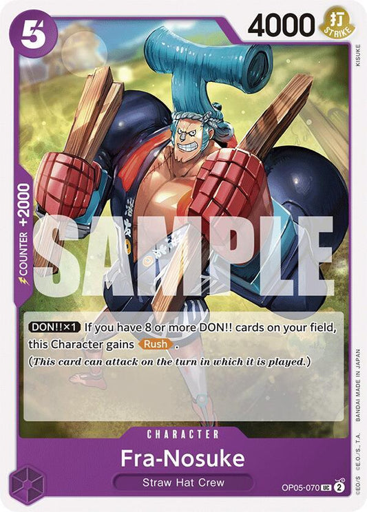Fra-Nosuke OP05-070 Uncommon Starter Deck 18: PURPLE Monkey.D.Luffy