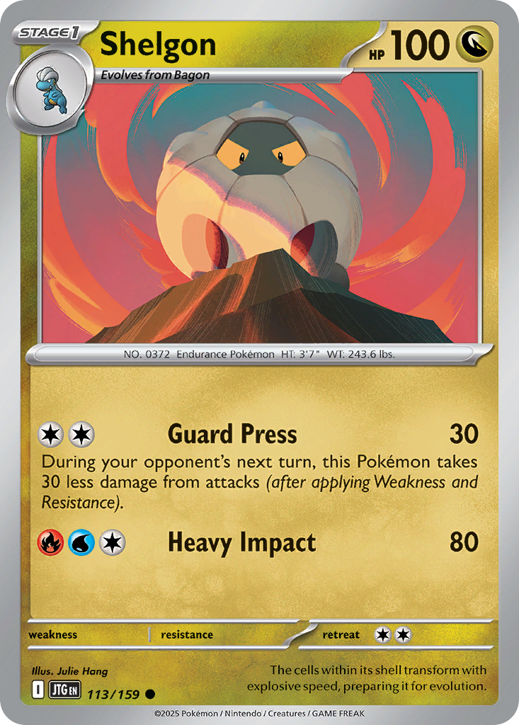 Shelgon 113/159 Common Journey Together Reverse Holo