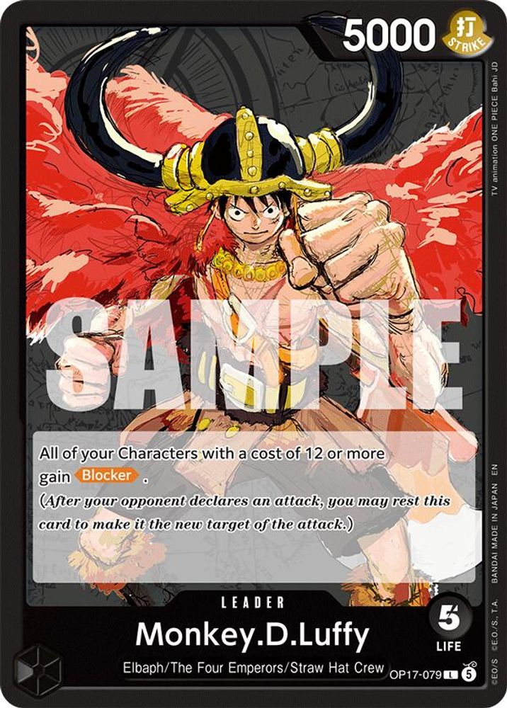 Monkey.D.Luffy (079) OP17-079