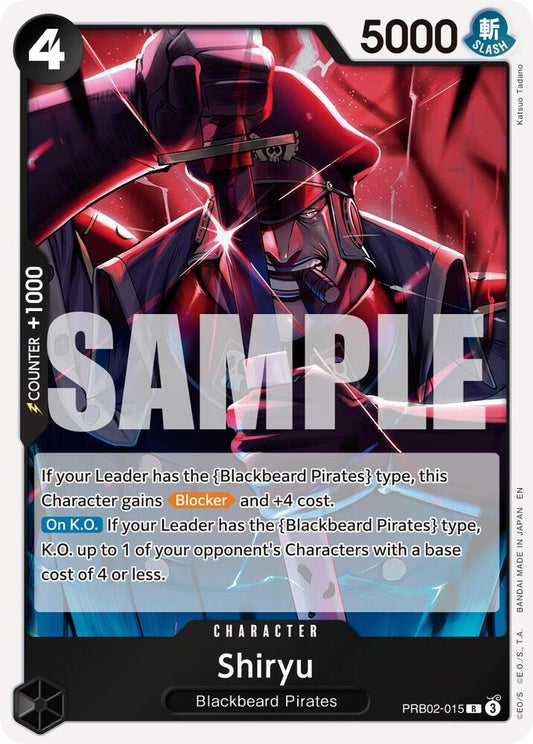 Shiryu PRB02-015 Rare Premium Booster -The Best- Vol. 2