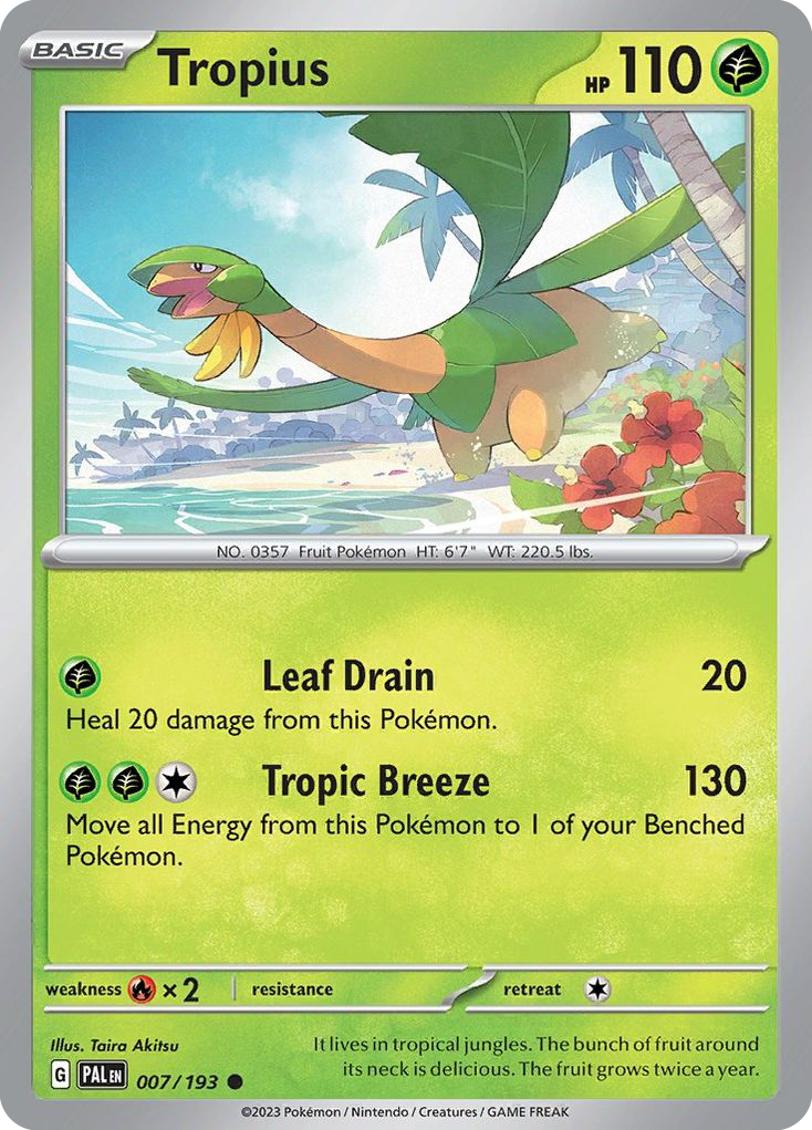 Tropius 007/193 Common Paldea Evolved