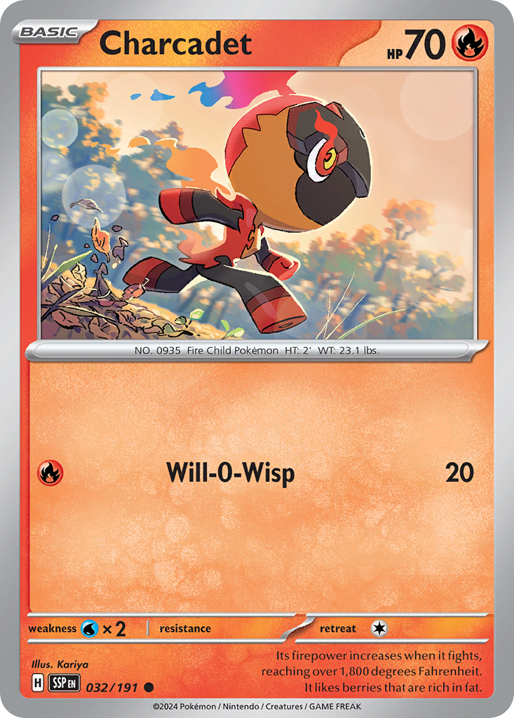 Charcadet 032/191 Common Surging Sparks