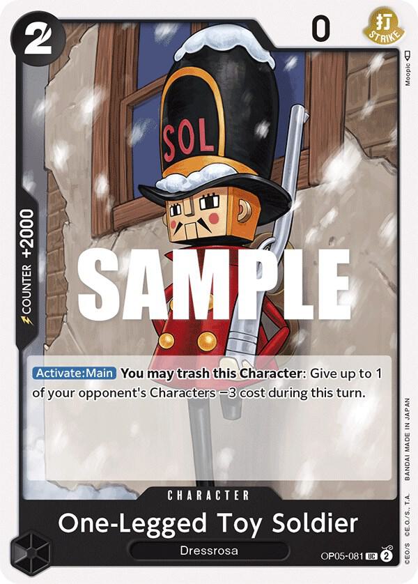 One-Legged Toy Soldier OP05-081