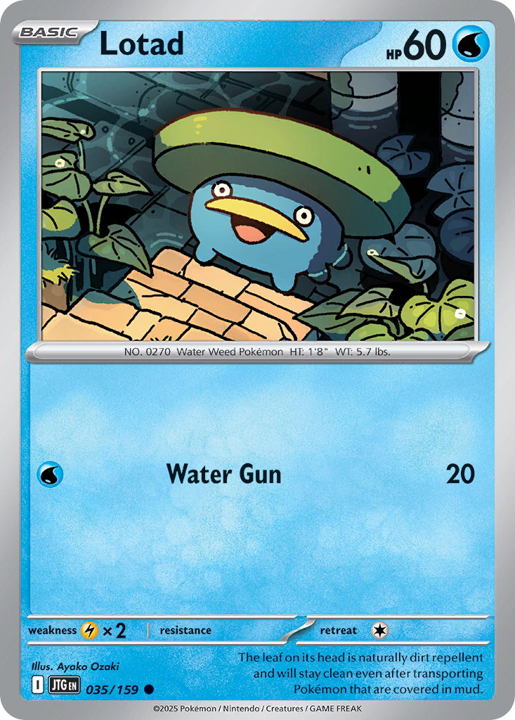 Lotad 035/159 Common Journey Together Reverse Holo