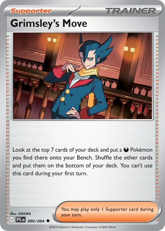 Grimsley's Move 090/094 Uncommon Phantasmal Flames