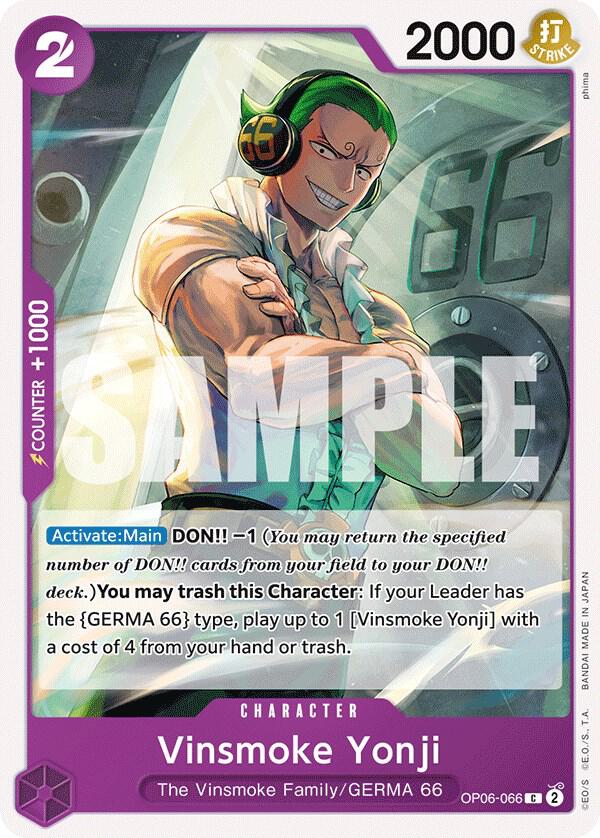 Vinsmoke Yonji (066) OP06-066
