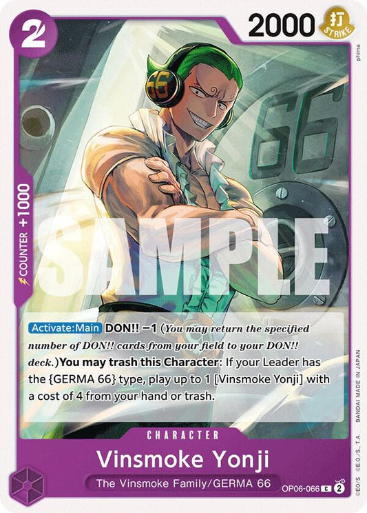 Vinsmoke Yonji (066) OP06-066