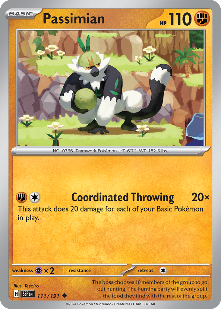 Passimian 111/191 Uncommon Surging Sparks