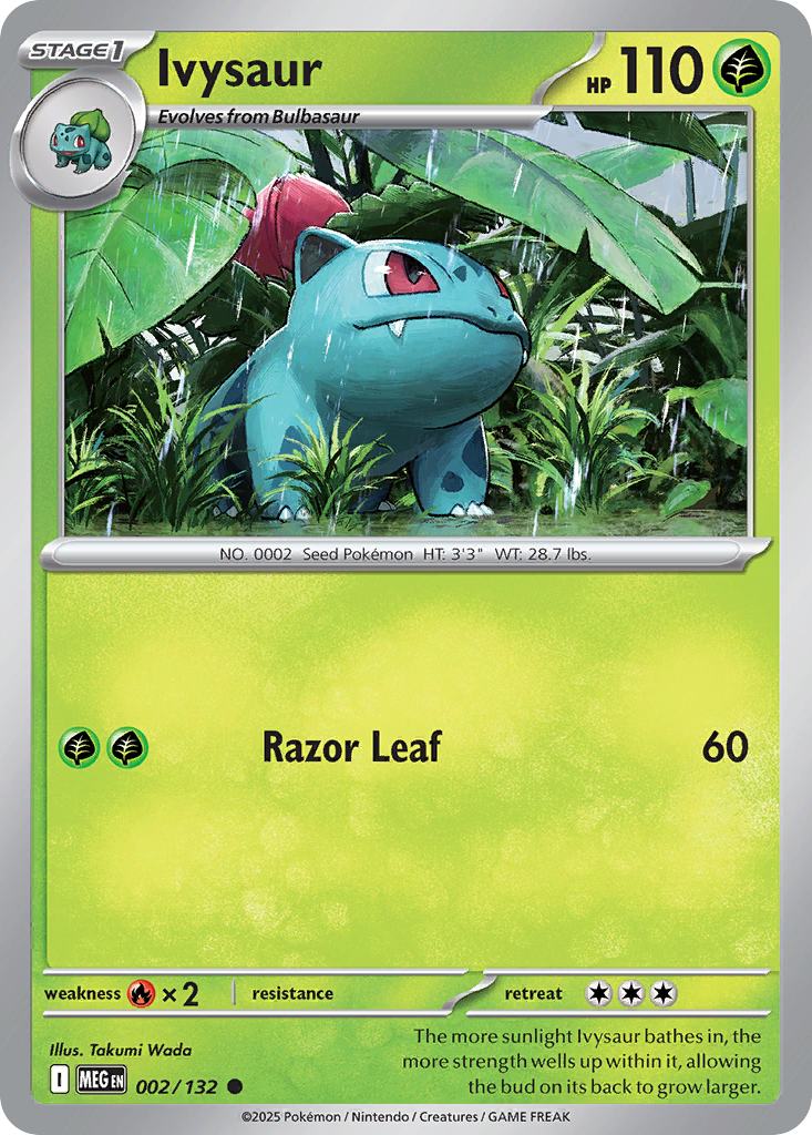 Ivysaur 002/132 Common Mega Evolution