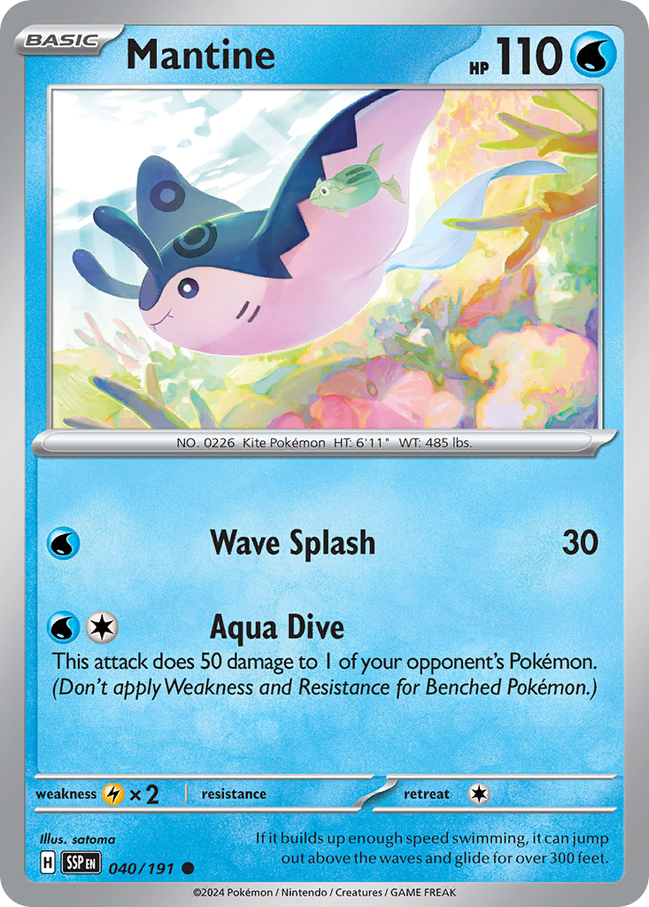 Mantine 040/191 Common Surging Sparks