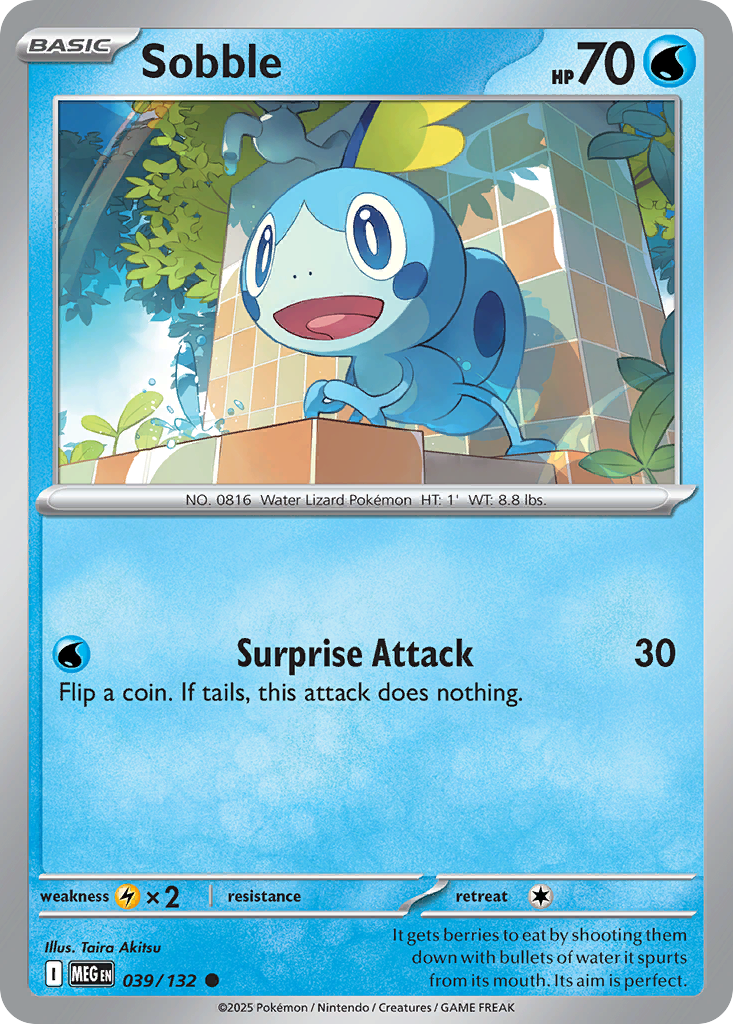 Sobble 039/132 Common Mega Evolution