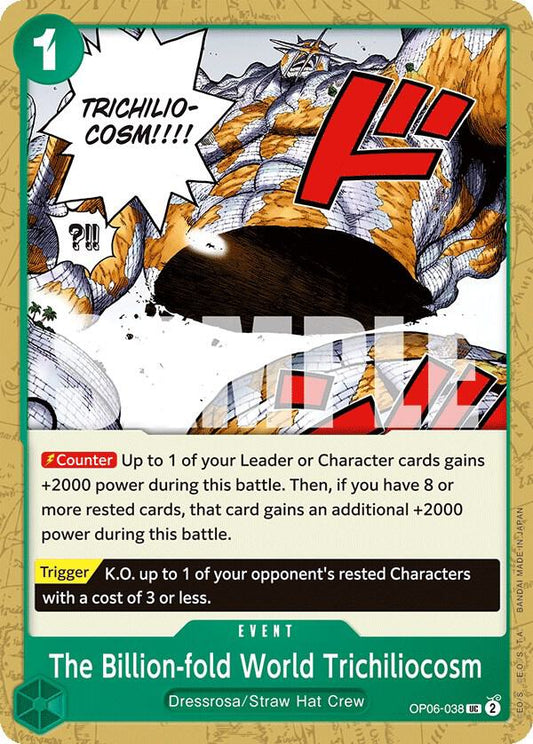 The Billion-fold World Trichiliocosm OP06-038