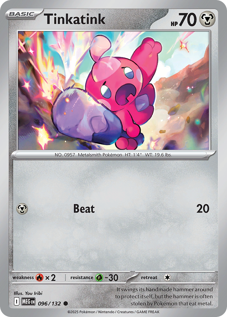 Tinkatink 096/132 Common Mega Evolution