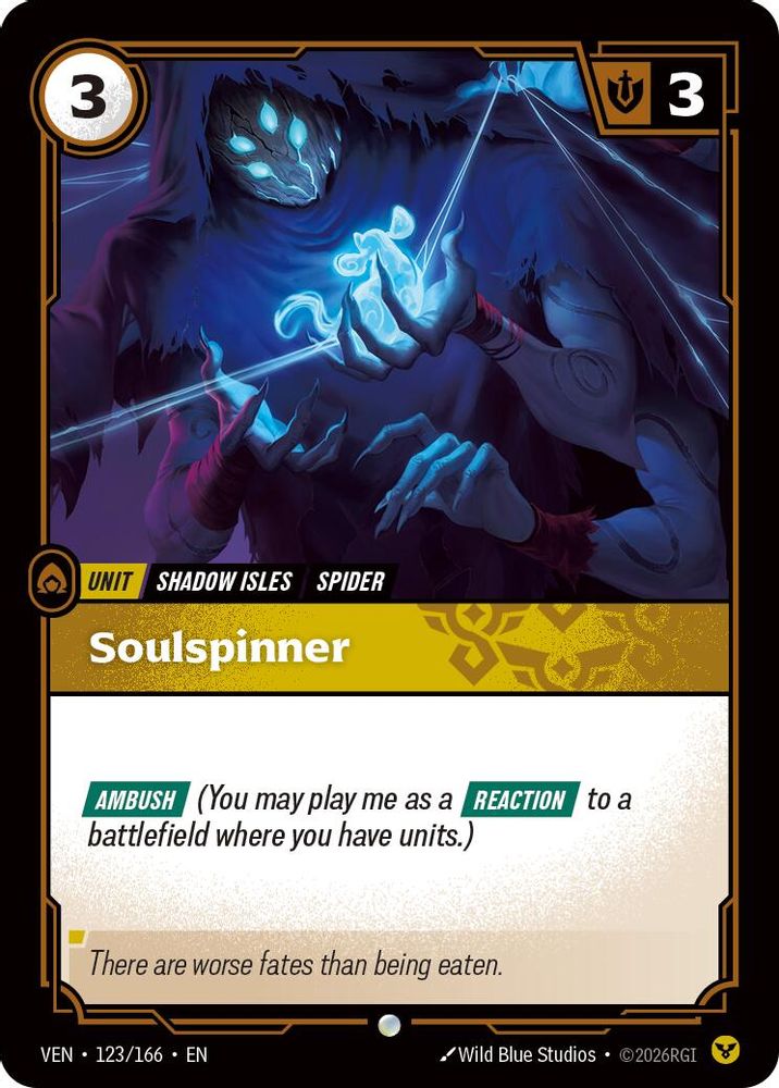 Soulspinner 123/166 Common Vendetta Foil