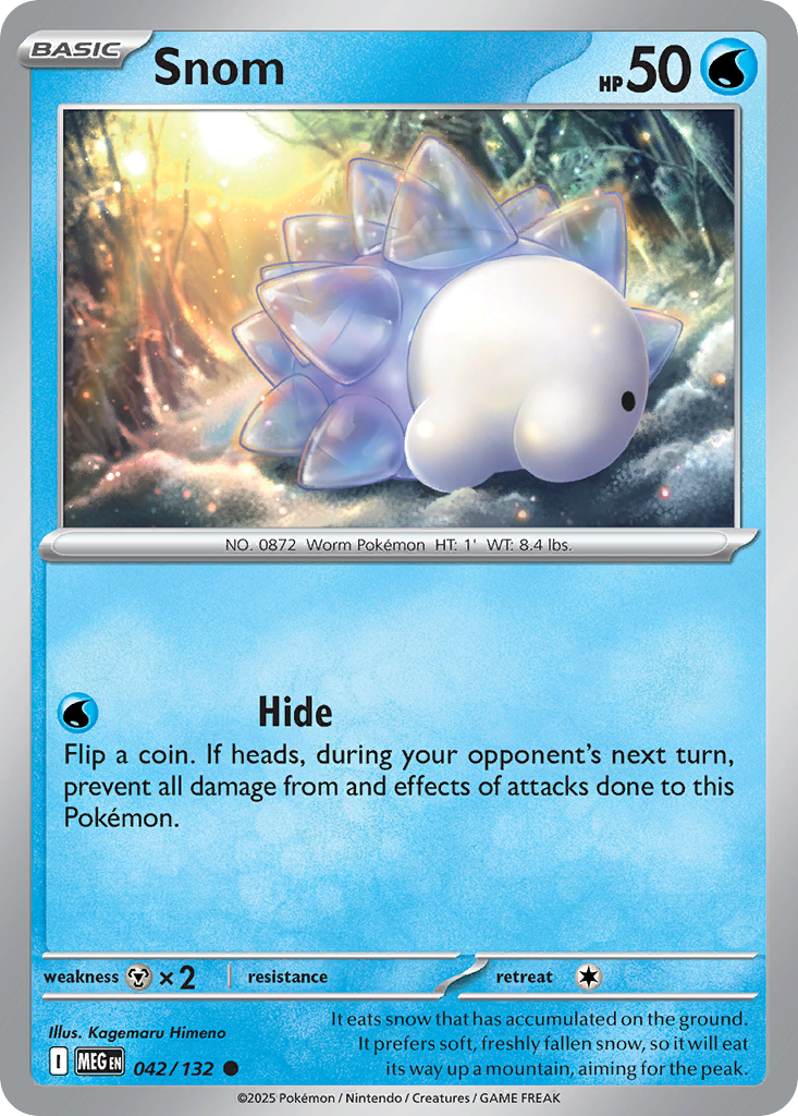 Snom 042/132 Common Mega Evolution