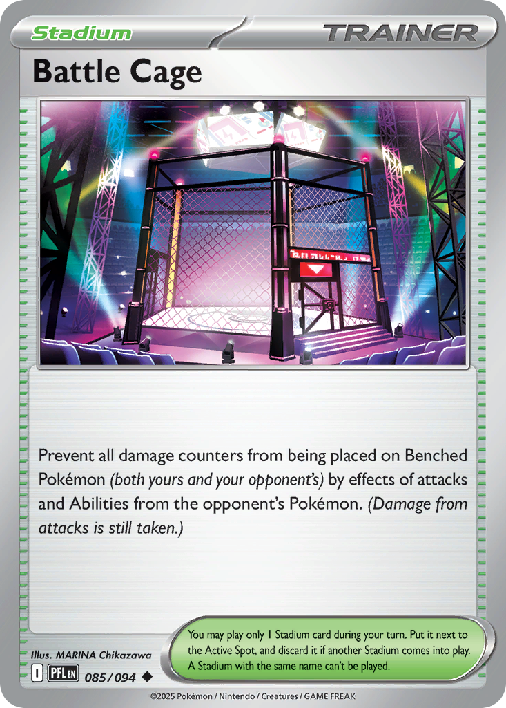 Battle Cage 085/094 Uncommon Phantasmal Flames