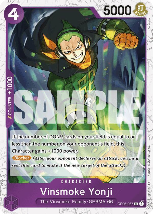 Vinsmoke Yonji (Jolly Roger Foil) OP06-067