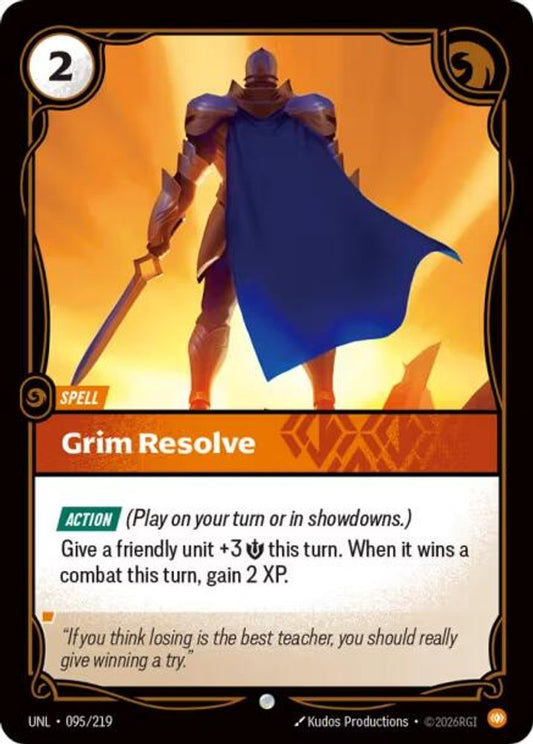 Grim Resolve 095/219 Common Unleashed