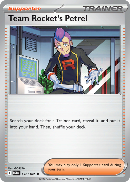 Team Rocket's Petrel 176/182 Uncommon Destined Rivals