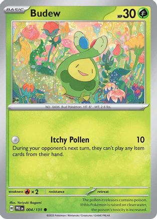 Budew 004/131 Common Prismatic Evolutions