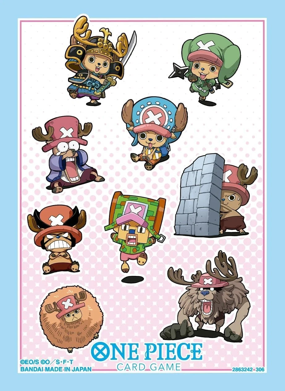 One Piece Card Game Official Sleeves: Assortment 16 - Tony Tony.Chopper (70-Pack)