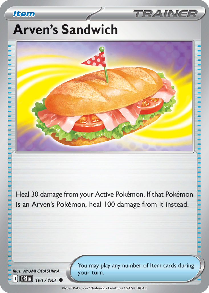 Arven's Sandwich 161/182 Uncommon Destined Rivals