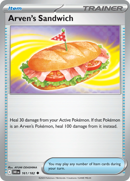 Arven's Sandwich 161/182 Uncommon Destined Rivals
