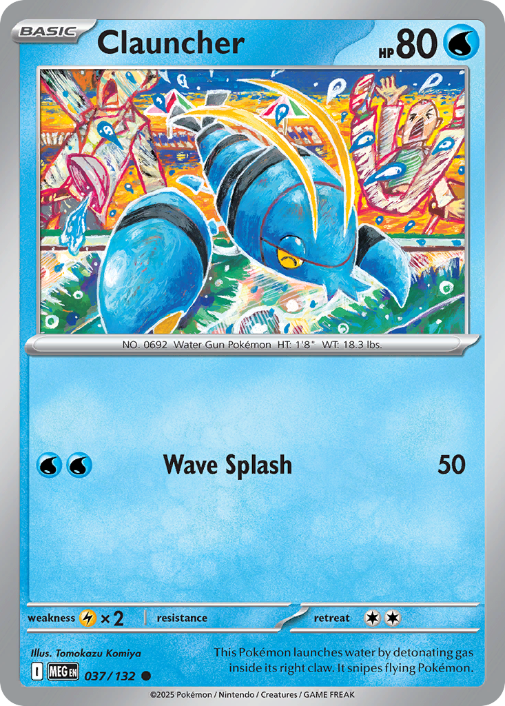 Clauncher 037/132 Common Mega Evolution