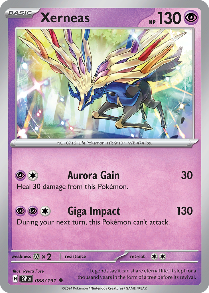 Xerneas 088/191 Uncommon Surging Sparks
