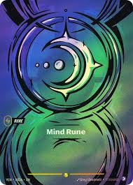 Mind Rune (R03a) R03A Showcase Vendetta Foil