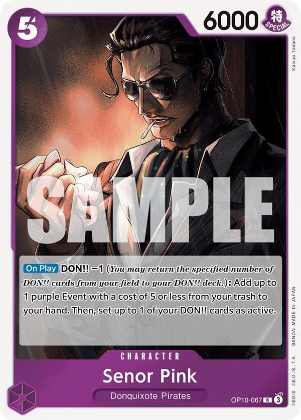 Senor Pink OP10-067 Rare Royal Blood Foil
