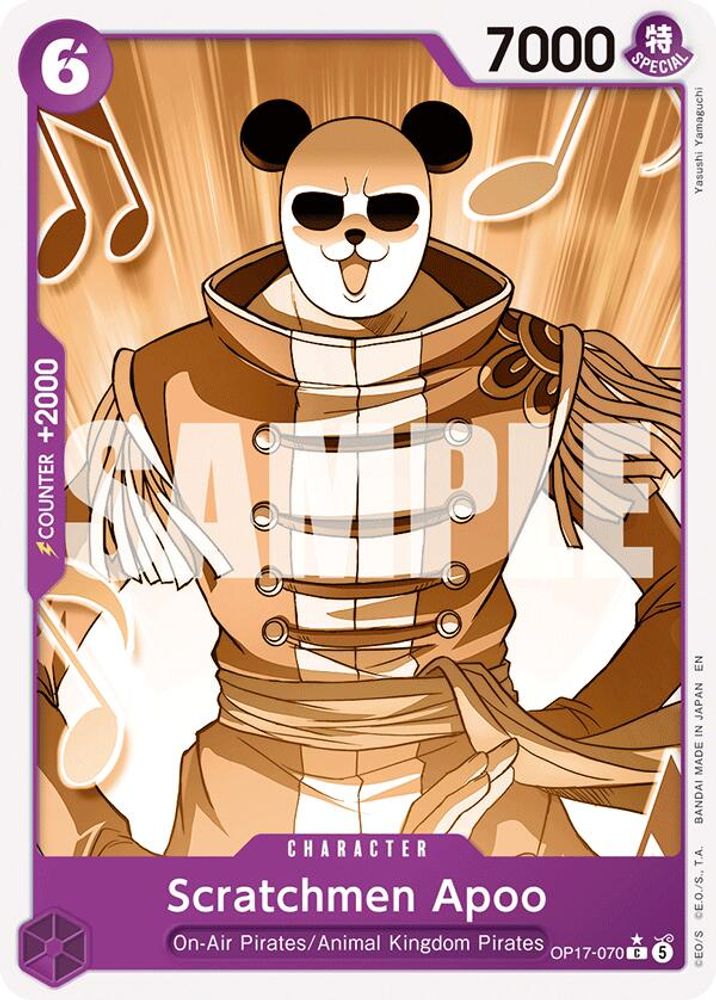 Scratchmen Apoo (Pandaman Art) OP17-070