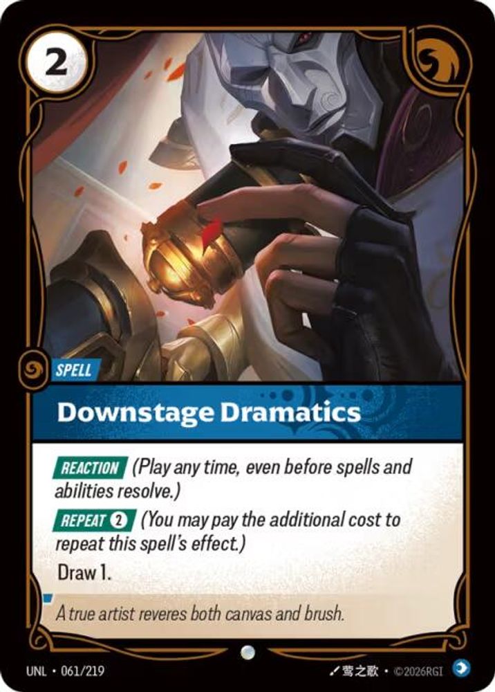 Downstage Dramatics 061/219 Common Unleashed
