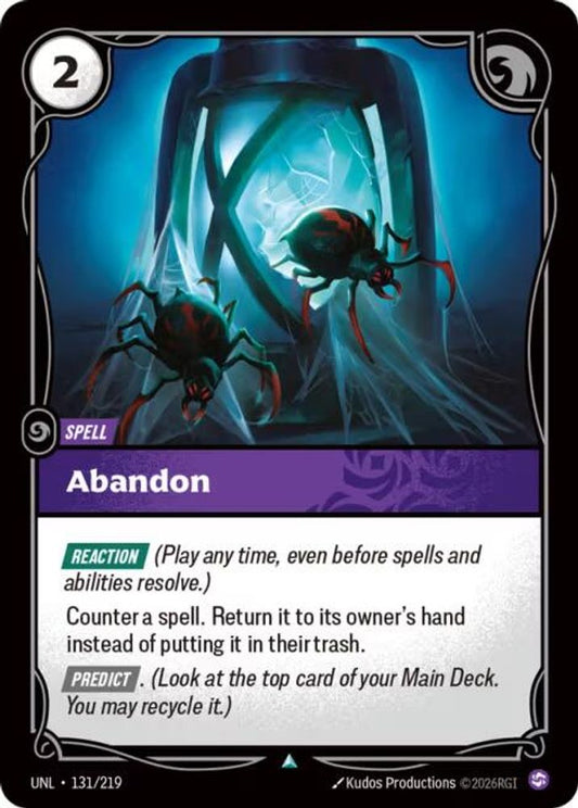 Abandon 131/219 Uncommon Unleashed