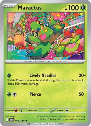 Maractus 008/086 Common Black Bolt
