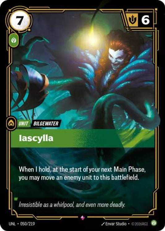 Iascylla 050/219 Rare Unleashed Foil