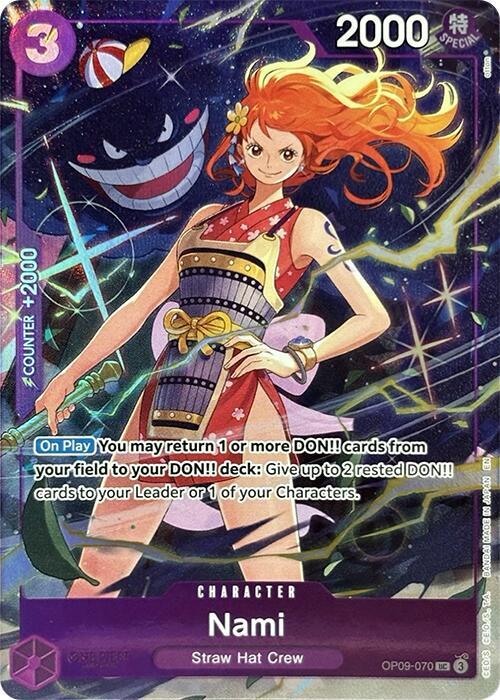Nami (Premium Card Collection -Best Selection Vol. 4-) OP09-070 Promotion Cards Foil