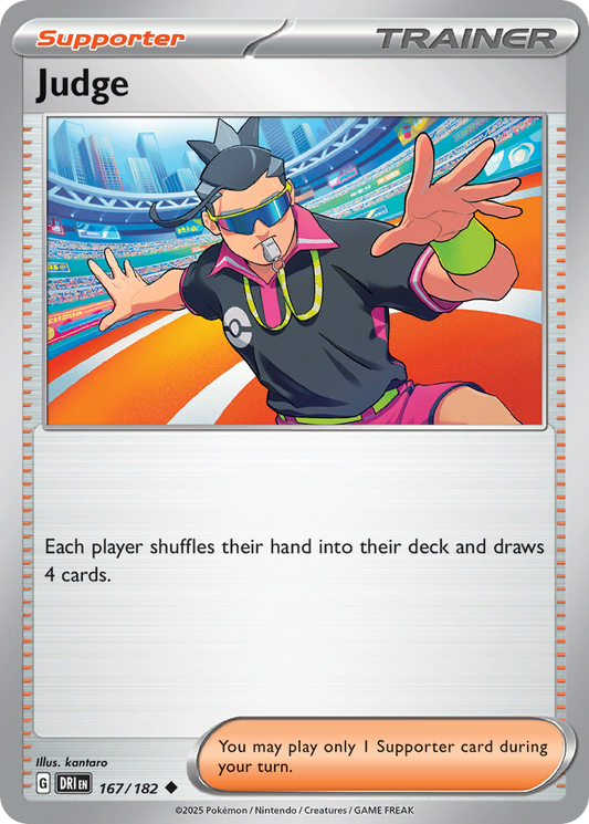 Judge 167/182 Uncommon Destined Rivals