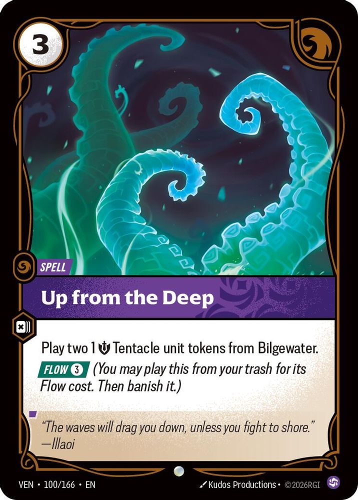 Up from the Deep 100/166 Common Vendetta Foil