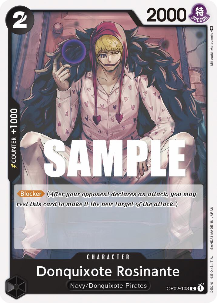 Donquixote Rosinante OP02-108