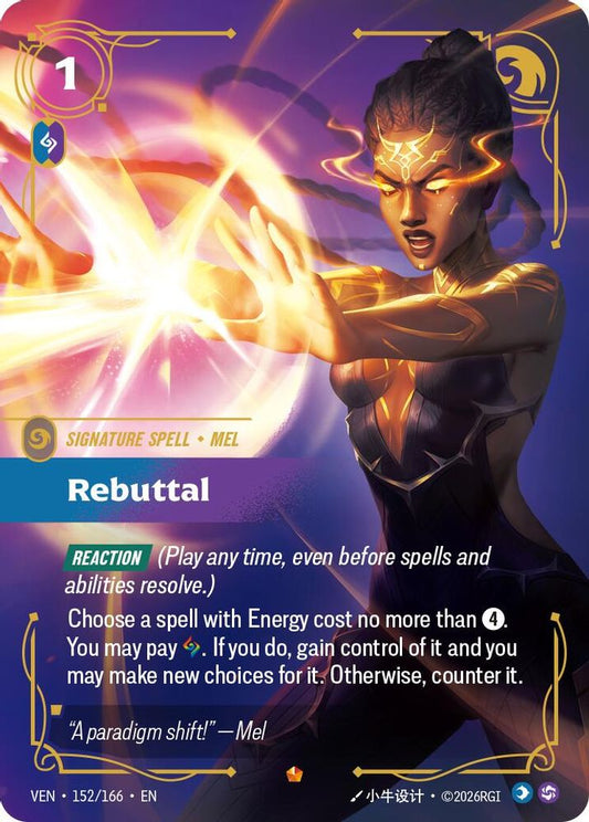 Rebuttal 152/166 Epic Vendetta Foil