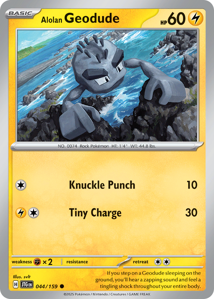 Alolan Geodude 044/159 Common Journey Together