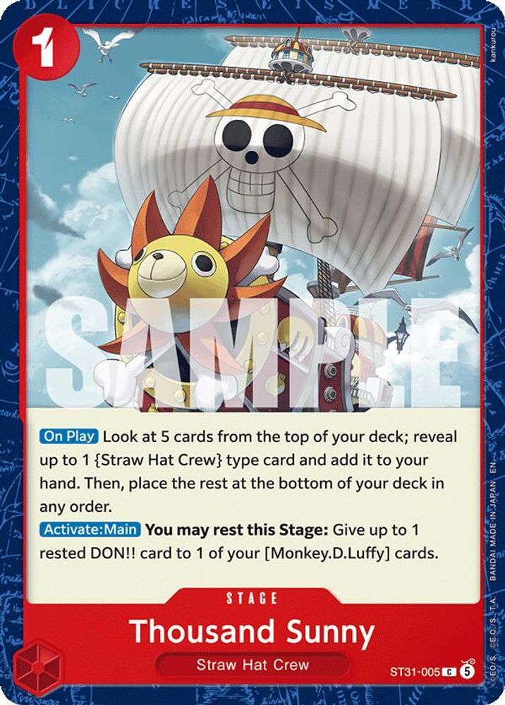 Thousand Sunny ST31-005