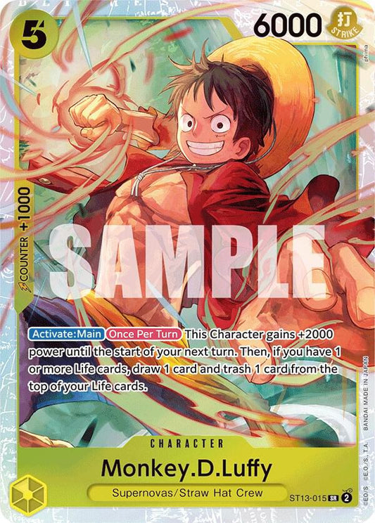 Monkey.D.Luffy (015) ST13-015 Ultra Deck: The Three Brothers