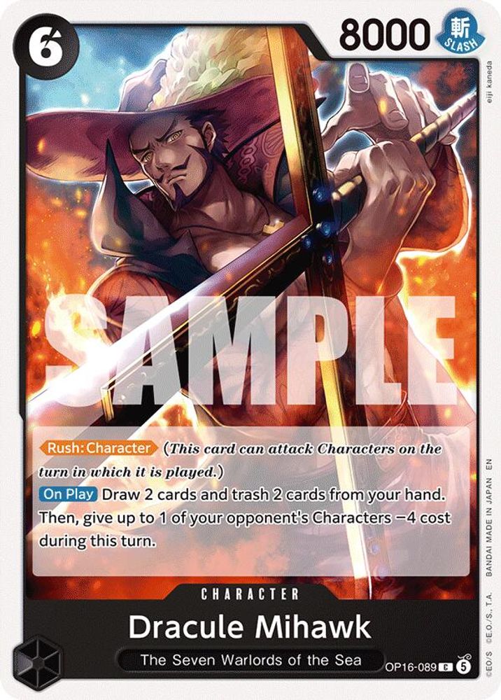 Dracule Mihawk OP16-089
