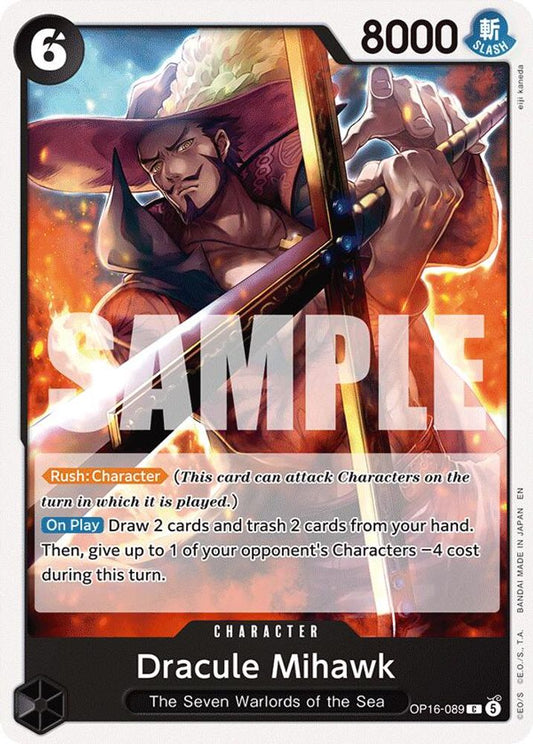Dracule Mihawk OP16-089