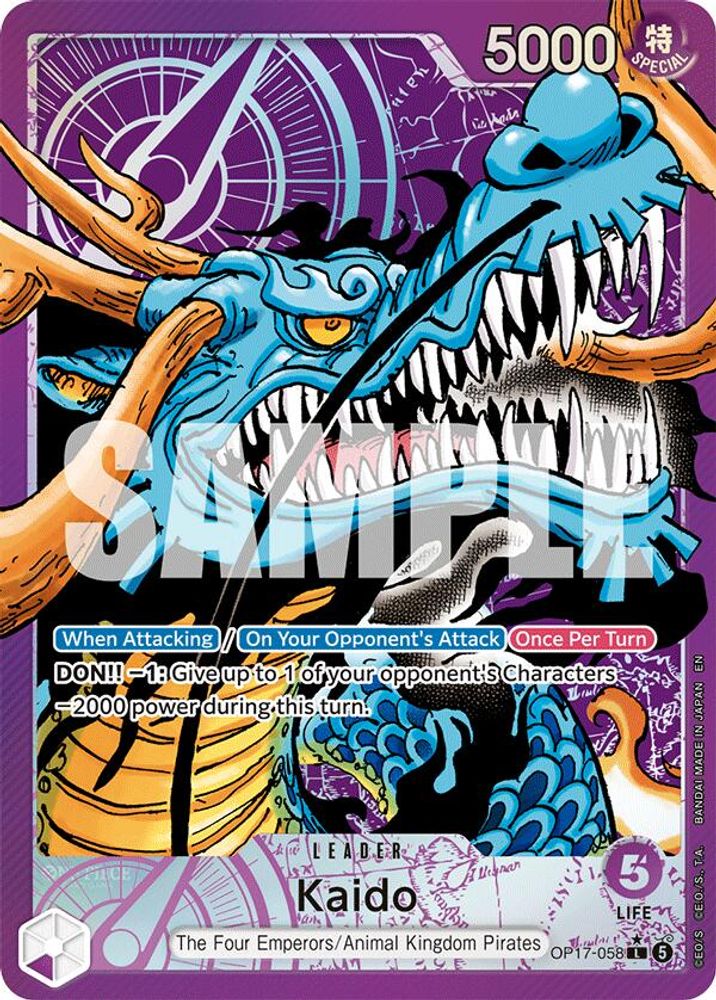 Kaido (058) (Alternate Art) OP17-058