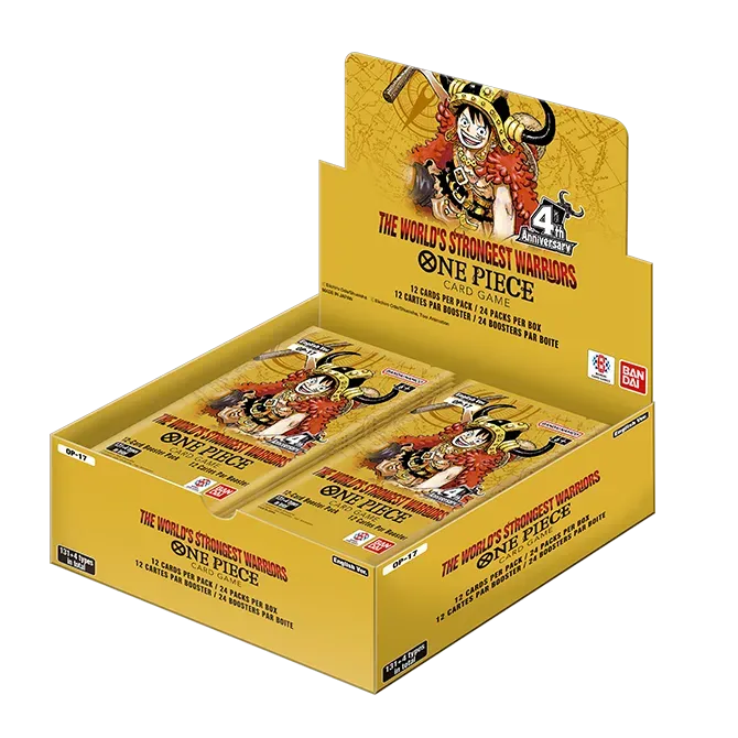 One Piece Card Game: The Worlds Strongest Warriors (OP 17) (Pre-Order Wave 2)
